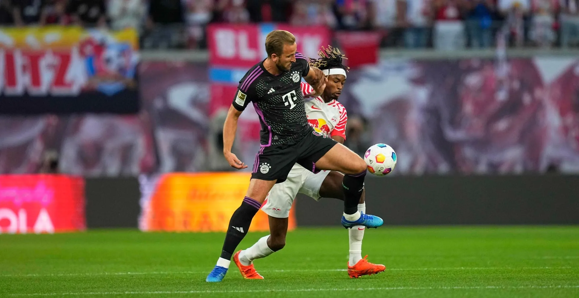 O Leipzig dava um show de efici&ecirc;ncia, mas o Bayern reagiu e arrancou um grande empate