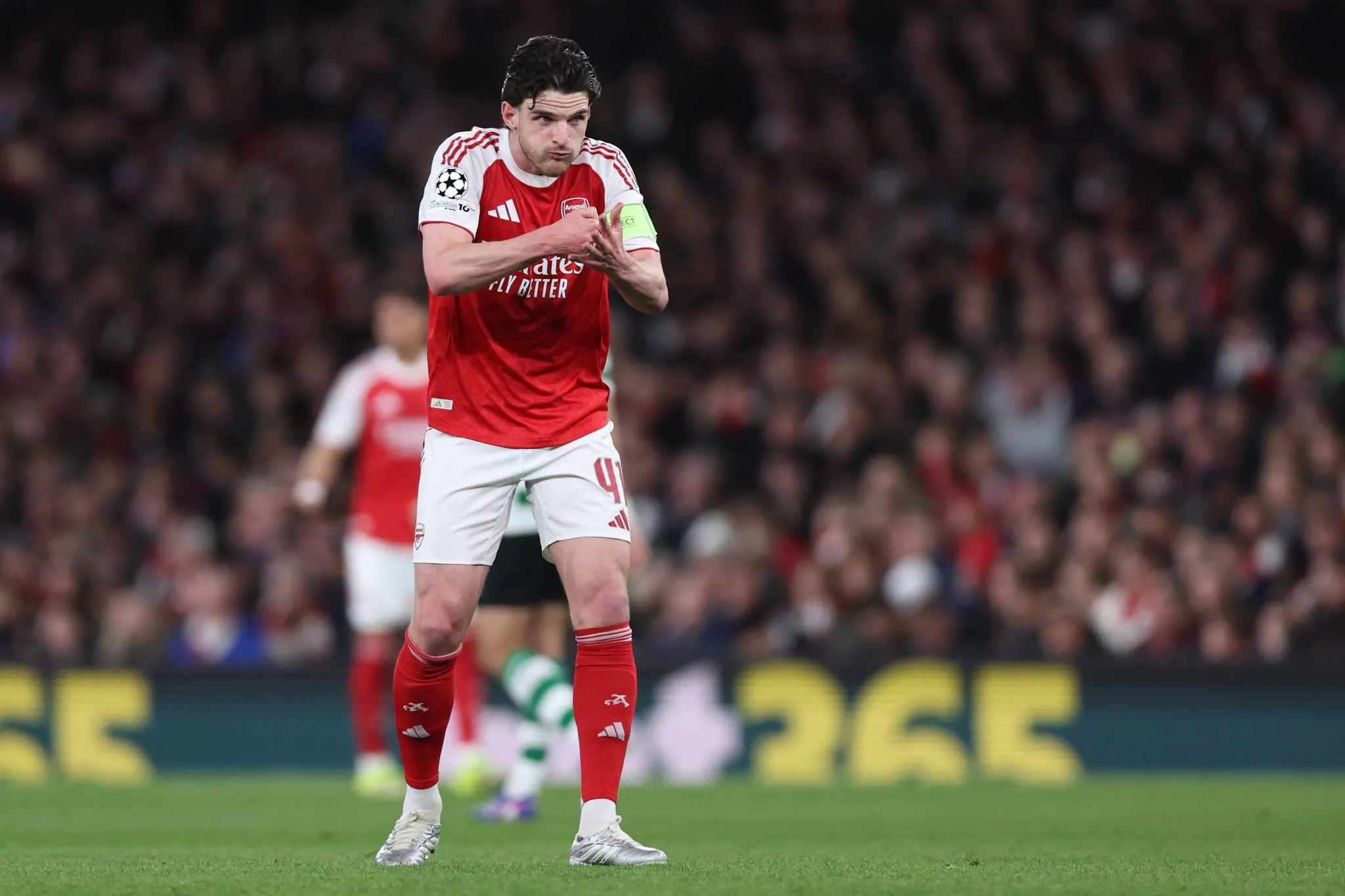 Rice em Arsenal x Sporting