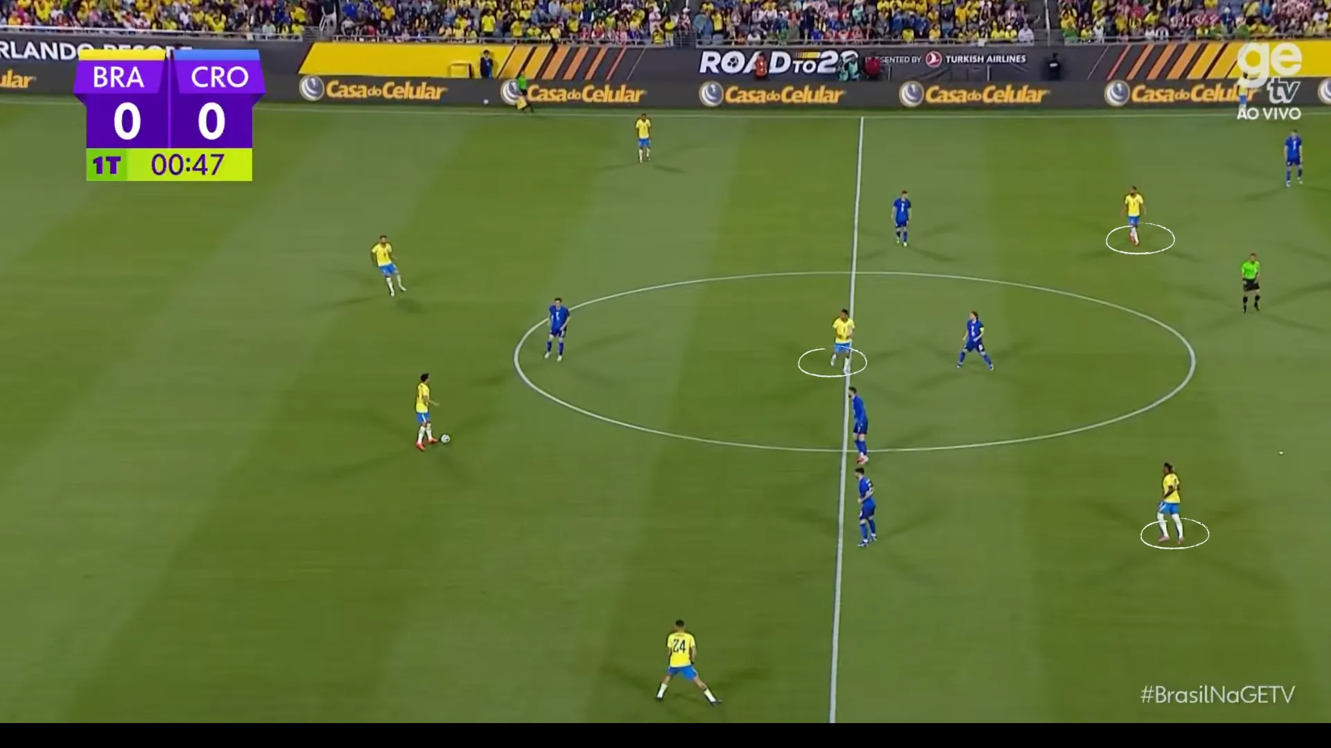 O 4-3-3 cl&aacute;ssico da sele&ccedil;&atilde;o brasileira contra a Cro&aacute;cia