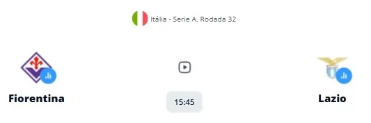 Streaming dispon&iacute;vel em jogo da S&eacute;rie A (italiana) na Novibet Brasil