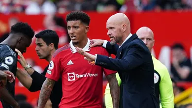 &lsquo;Ele foi um problema do come&ccedil;o ao fim&rsquo;: Ten Hag fala da sa&iacute;da de Sancho do Manchester United