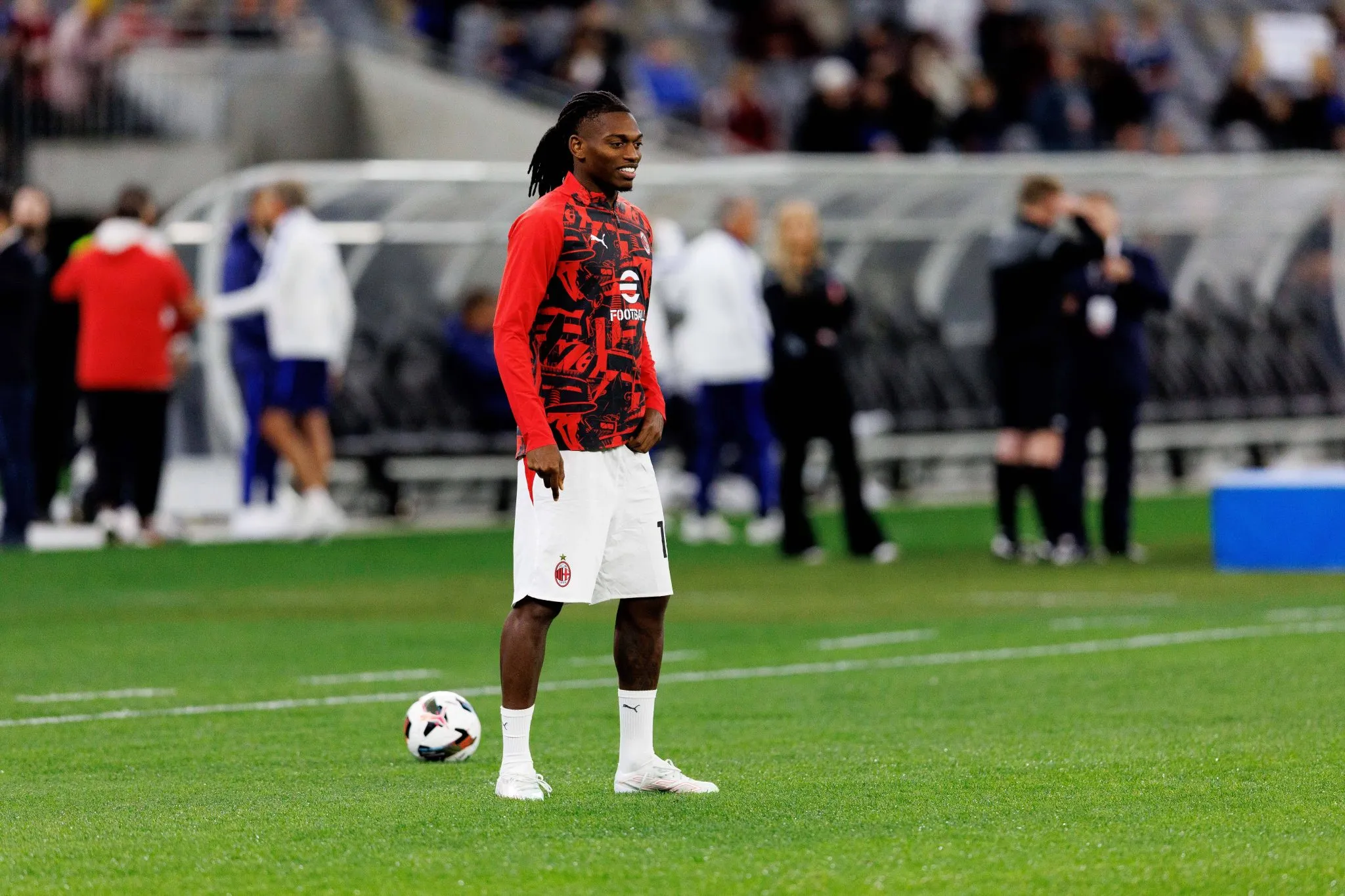 Rafael Le&atilde;o em partida pelo Milan (Foto: IMAGO / ZUMA Press Wire)
