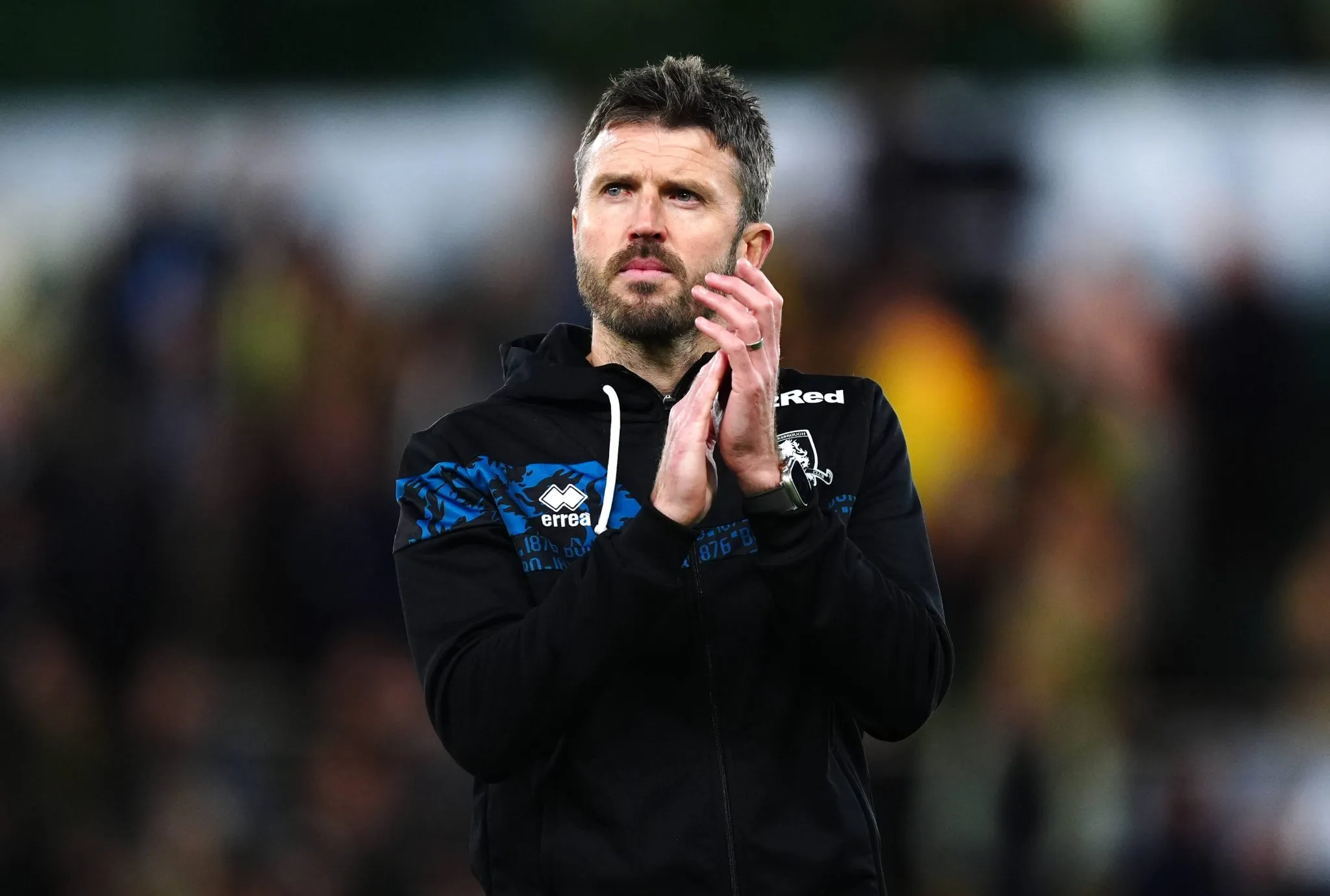 &Uacute;ltimo trabalho de Michael Carrick foi &agrave; frente do Middlesbrough