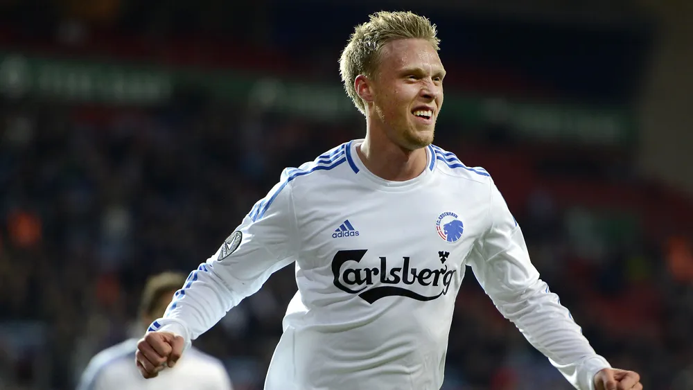 Nicolai J&ouml;rgensen &eacute; o jovem destaque do Kobenhavn
