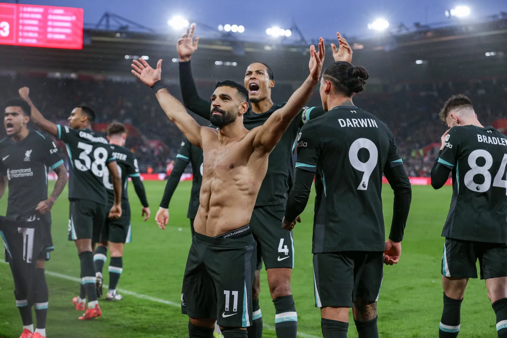 Salah, do Liverpoo. Foto: Imago