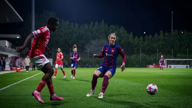 Barcelona e Benfica protagonizam empate de oito gols e avan&ccedil;am &agrave;s quartas da Champions Feminina