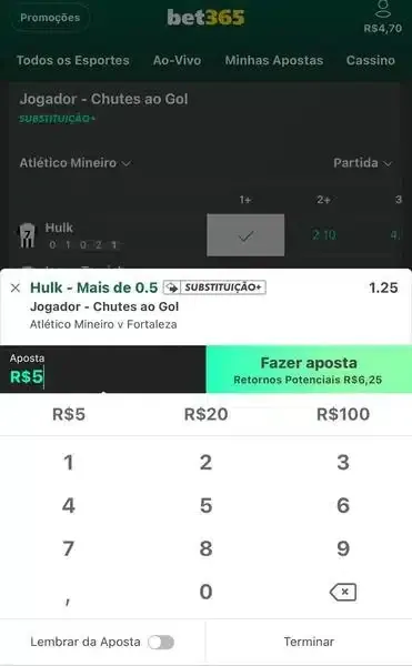 Chutes ao gol Bet365: como funciona e dicas para apostar