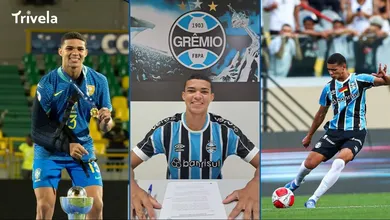 Campe&atilde;o pela Sele&ccedil;&atilde;o, joia de 17 anos tem DNA do Gr&ecirc;mio e pode ser solu&ccedil;&atilde;o para problema antigo