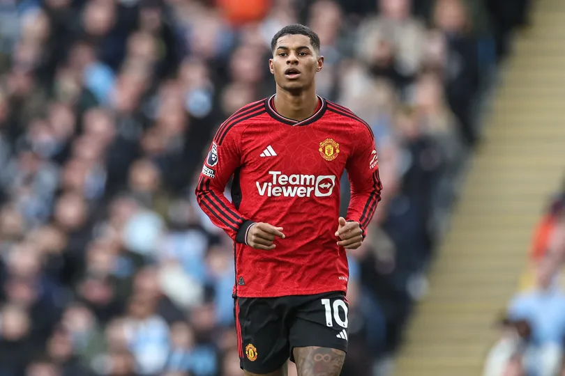Rashford em a&ccedil;&atilde;o pelo Manchester United