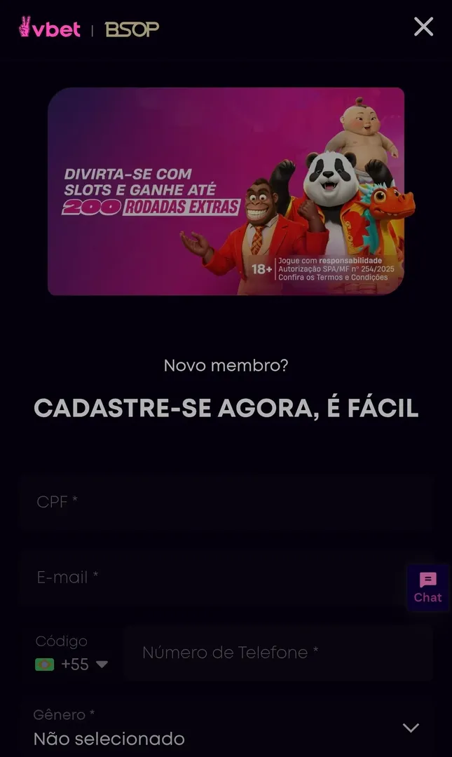 C&oacute;digo de indica&ccedil;&atilde;o Vbet 2026: use VBETGANO para apostar