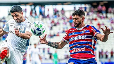 Fortaleza e Gr&ecirc;mio fizeram uma partida&ccedil;a no Castel&atilde;o, com um empate de luta at&eacute; o fim