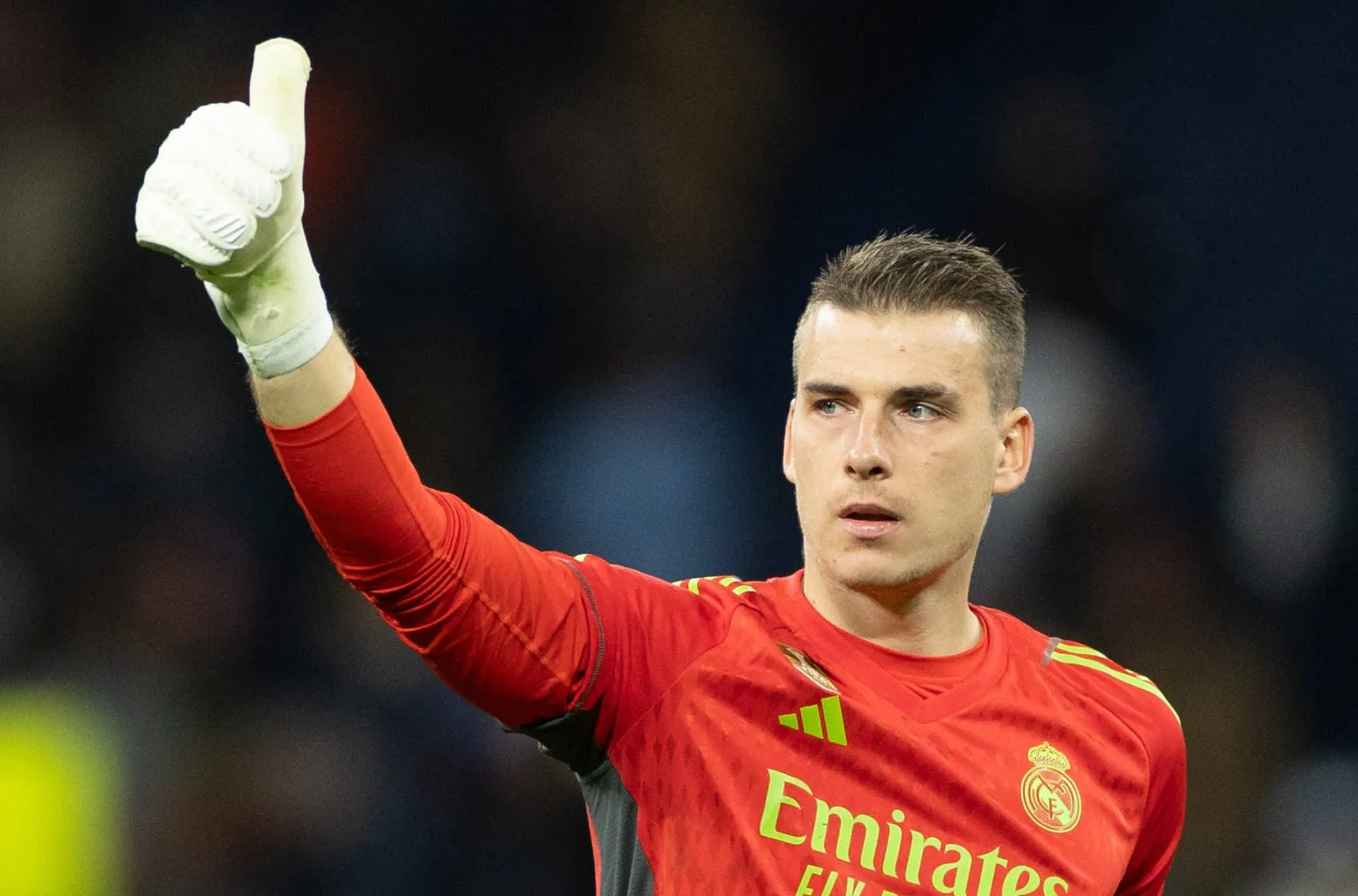 A incr&iacute;vel previs&atilde;o de Shevchenko sobre o sucesso de Lunin no Real Madrid