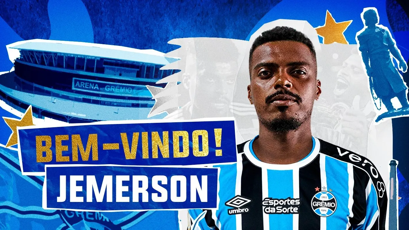 Jemerson chega ao Gr&ecirc;mio com status de titular em setor problem&aacute;tico