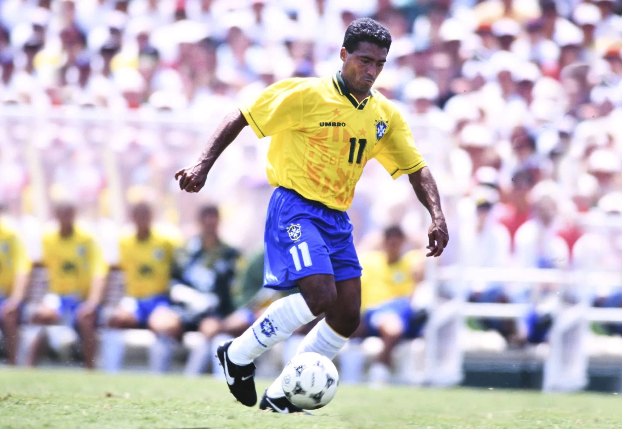 Rom&aacute;rio com o uniforme de 1994
