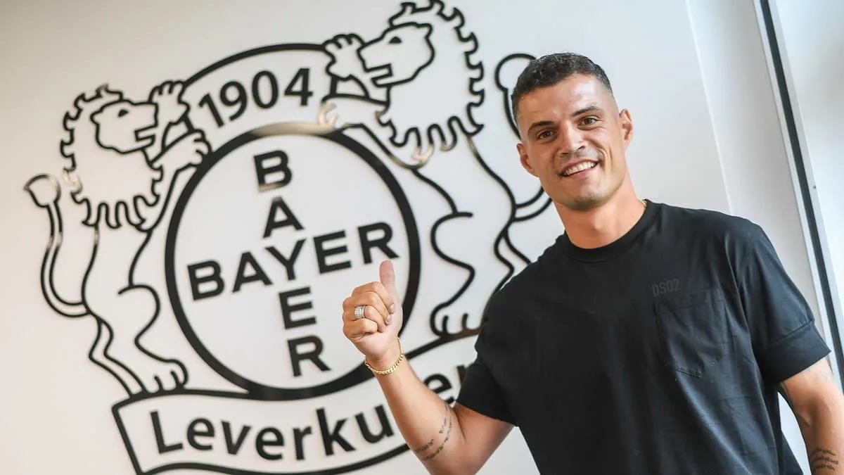 Xhaka recuperou sua imagem no Arsenal, mas sai de cena para encabe&ccedil;ar o Leverkusen