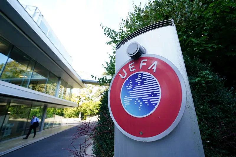 Sede da Uefa em Nyon, Su&iacute;&ccedil;a. Foto: Icon Sport