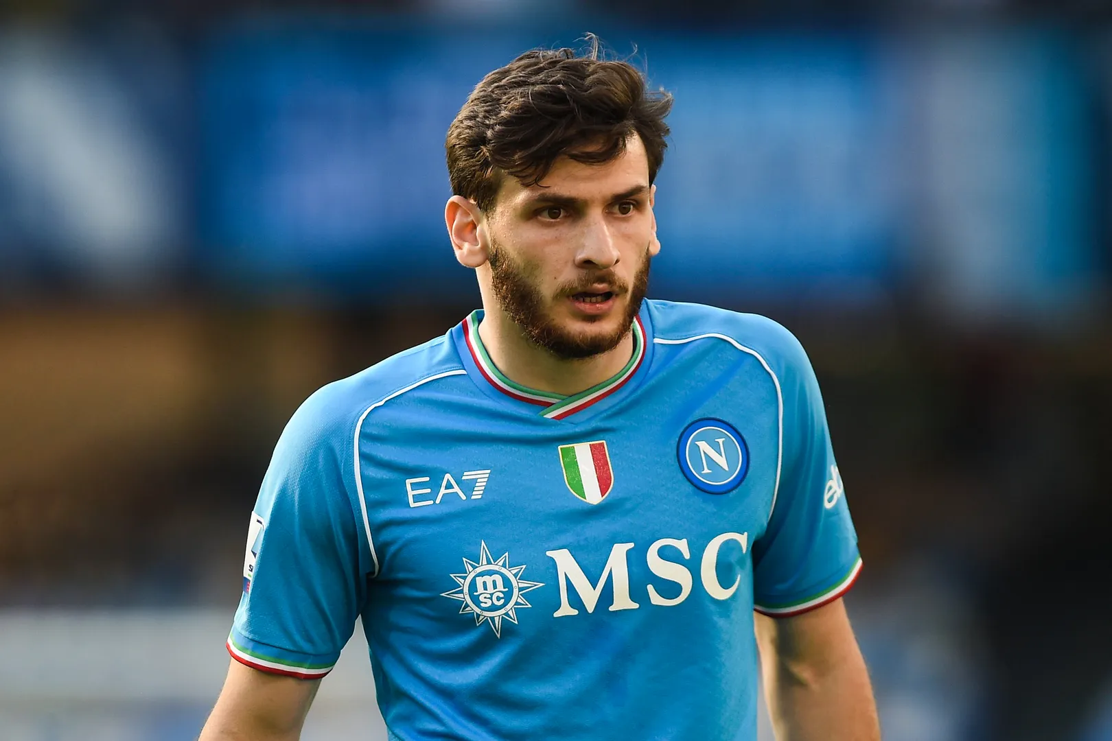 Khvicha Kvaratskhelia pelo Napoli (Foto: Icon Sport)