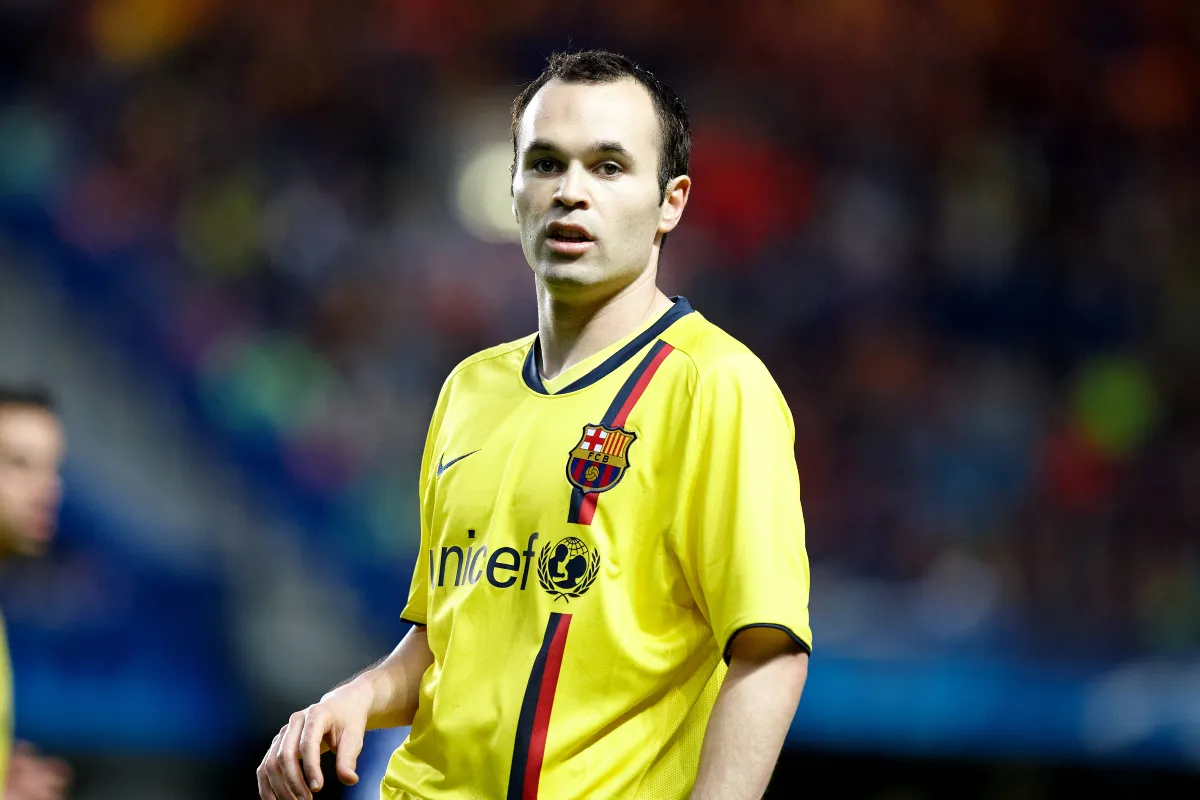 Andr&eacute;s Iniesta Barcelona