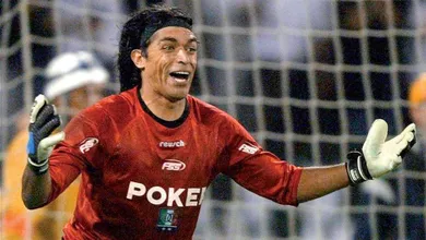 Aos 43 anos, Henao ainda joga, e salvou o Once Caldas com uma defesa&ccedil;a nos acr&eacute;scimos