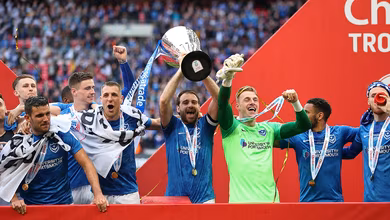 Na final dos antigos campe&otilde;es ingleses, Portsmouth derrota Sunderland nos p&ecirc;naltis e conquista a EFL Trophy