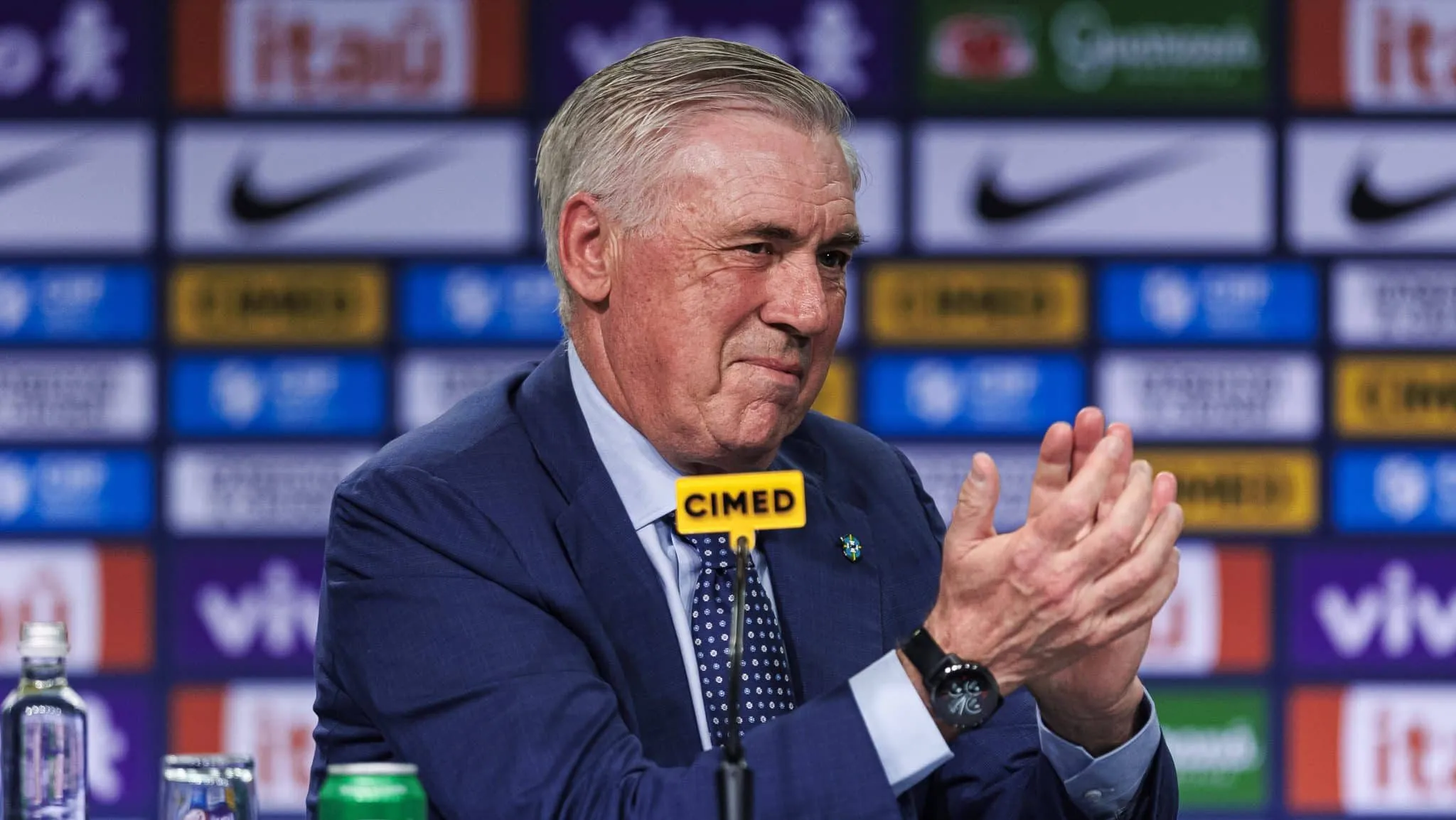 &lsquo;Ancelotti me contou que ele tem uma ideia de time para a Sele&ccedil;&atilde;o&rsquo;