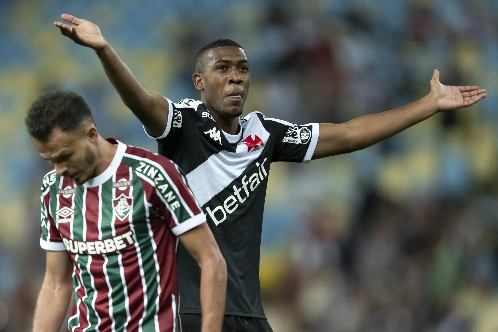 Rayan provocou torcida do Fluminense no Maracan&atilde; (Foto: Icon Sport)