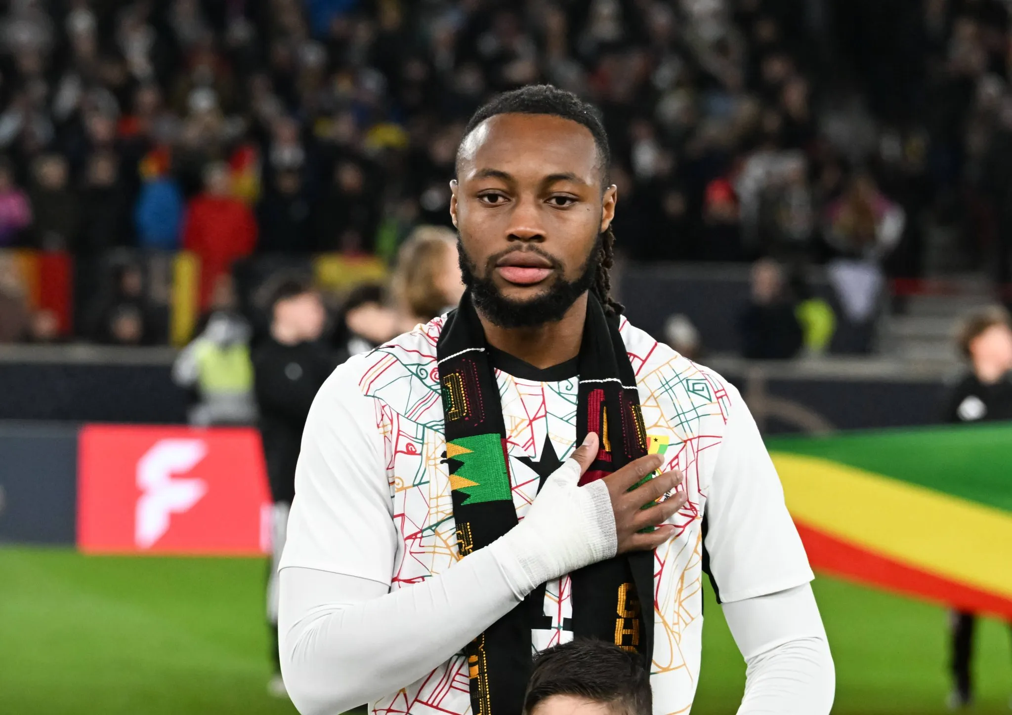 Semenyo em partida da sele&ccedil;&atilde;o ganesa 