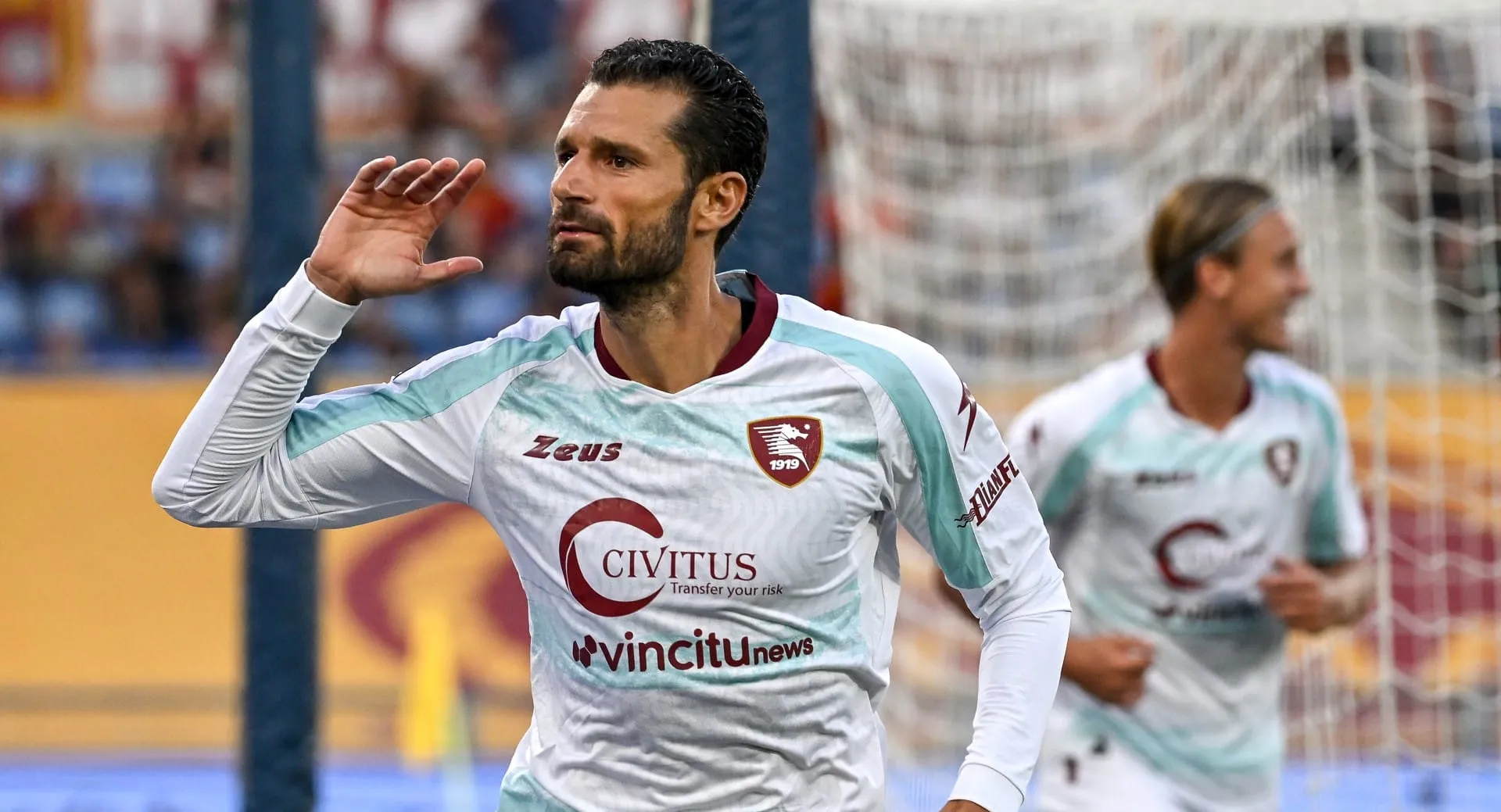 Candreva assinou dois lindos gols e a Salernitana segurou a Roma no Ol&iacute;mpico