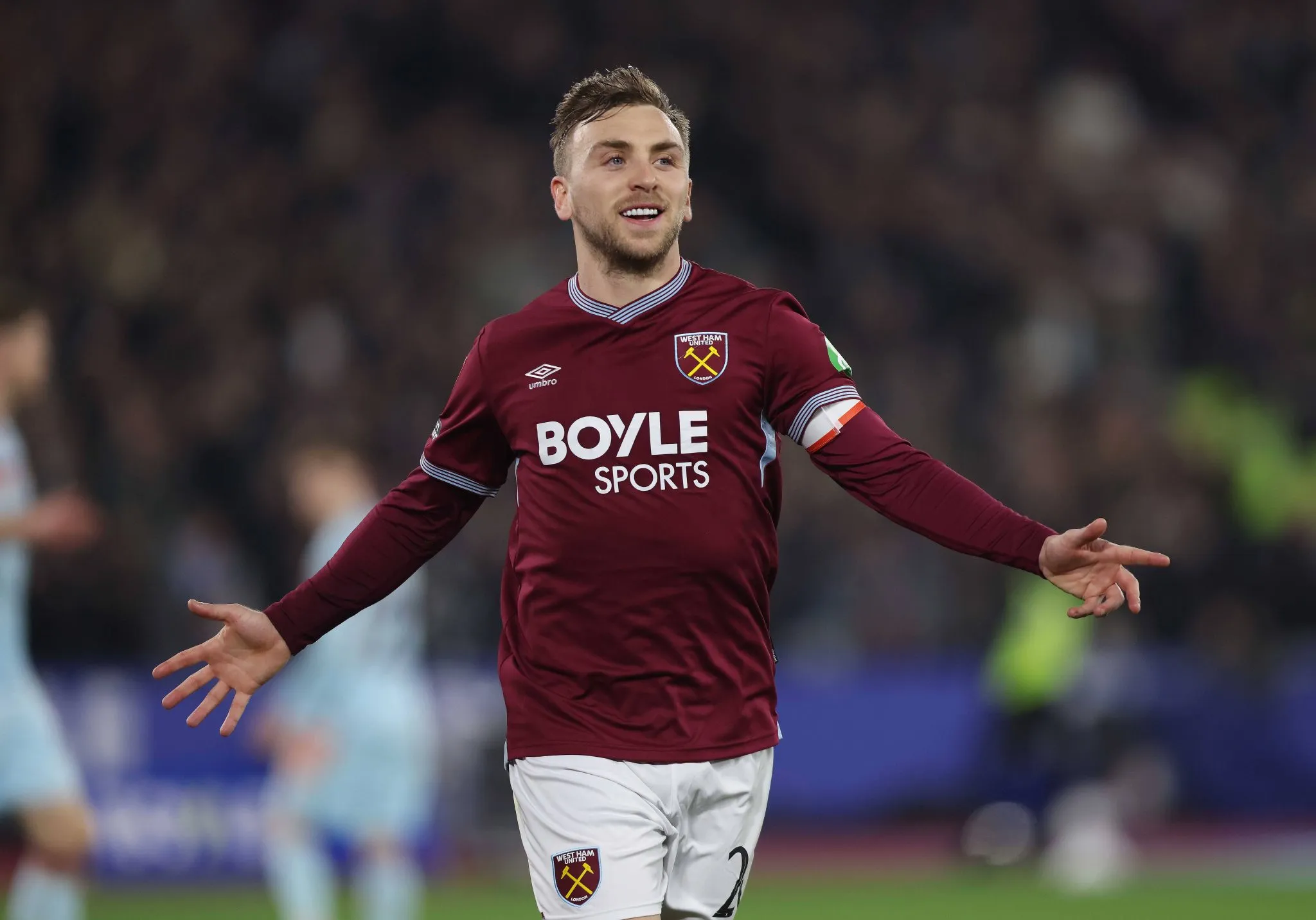 Bowen celebra gol pelo West Ham