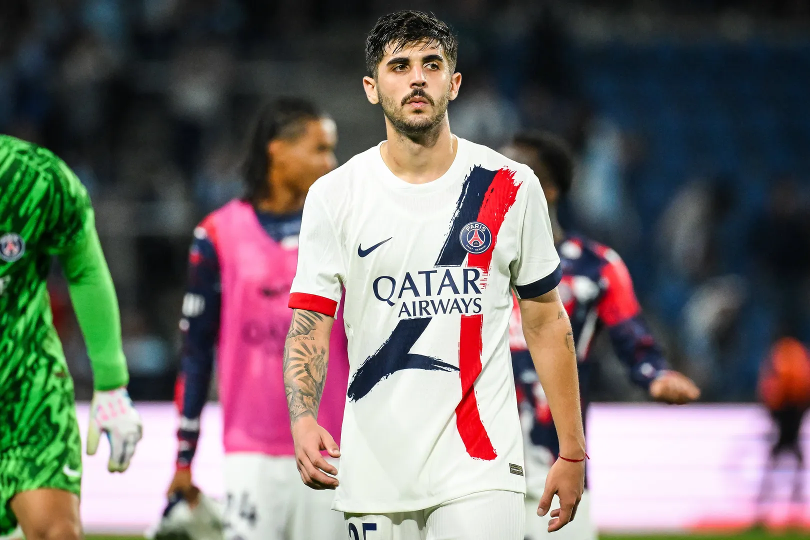 Beraldo em a&ccedil;&atilde;o pelo PSG