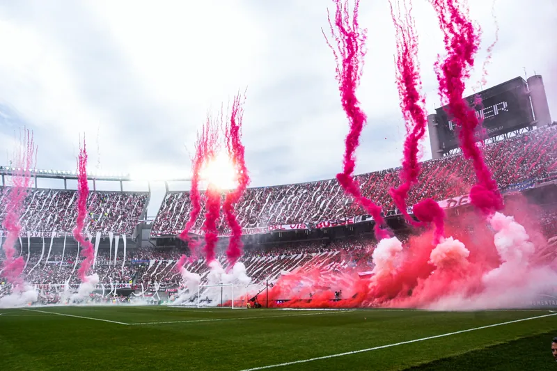 Monumental de Nu&ntilde;ez, est&aacute;dio do River Plate, &eacute; cotado como o favorito para sediar a final da Libertadores de 2024 em Buenos Aires. Foto: Icon Sport