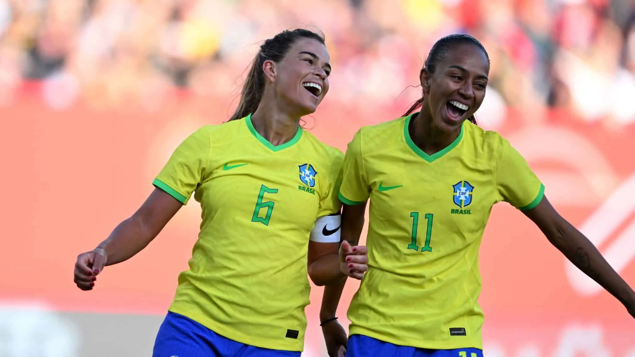 No &uacute;ltimo amistoso antes da Copa Feminina, Brasil faz grande jogo e vence amistoso com a Alemanha