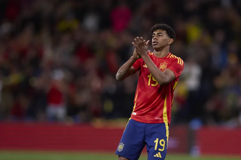 Foto: (IconSport) - Lamine Yamal, da Espanha