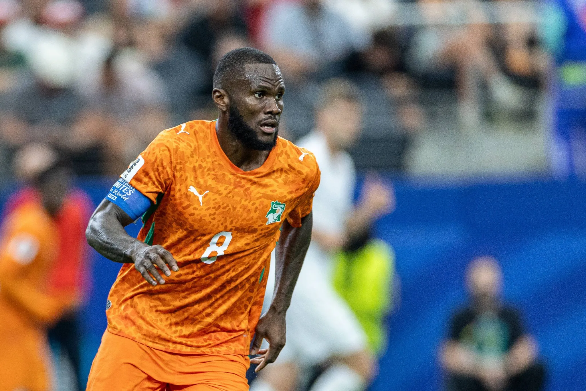 Kessié foi capitão da Costa do Marfim na Copa do Mundo