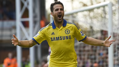 Veja os gola&ccedil;os de Oscar e F&agrave;bregas que mantiveram o Chelsea sobrando na Premier League