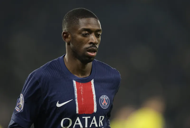 Demb&eacute;l&eacute; perdeu a titularidade no PSG 
