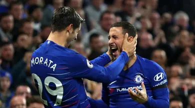 Morata redescobriu o prazer de balan&ccedil;ar as redes e garantiu uma vit&oacute;ria complicada ao Chelsea