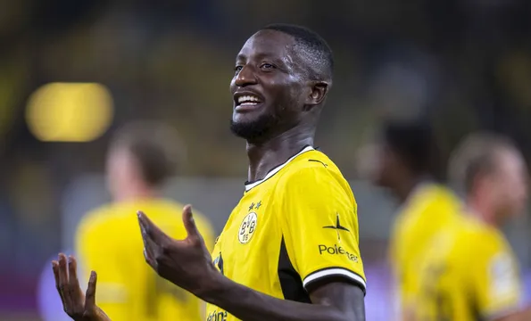 &lsquo;Seguro de vida': Guirassy justifica apelido em estreia do Dortmund na Champions