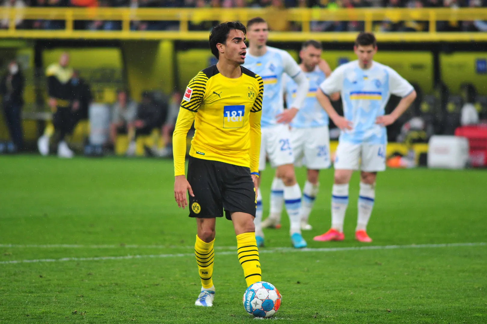 Fu&szlig;ball &ndash; Freundschaftsspiel &ndash; Borussia Dortmund &ndash; Dynamo Kiew am 26.04.2022 im Signal Iduna Park in Dortmund Reinier (D