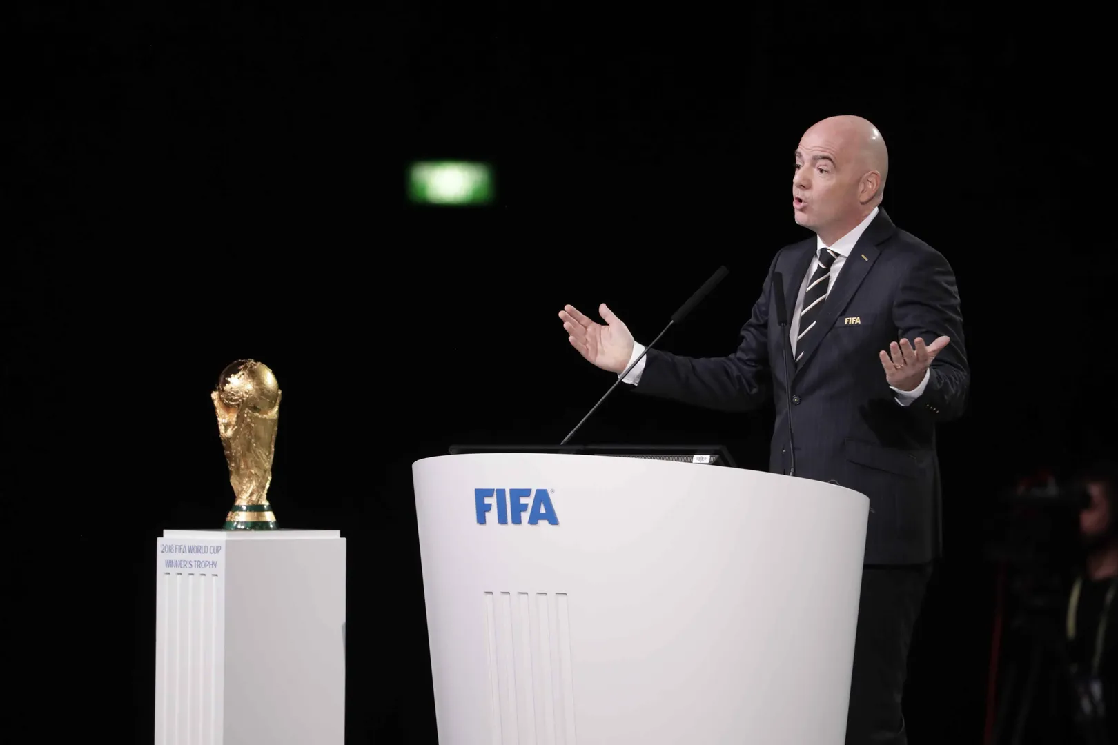 Gianni Infantino, presidente da Fifa (Foto:IMAGO / Newscom / GDA)