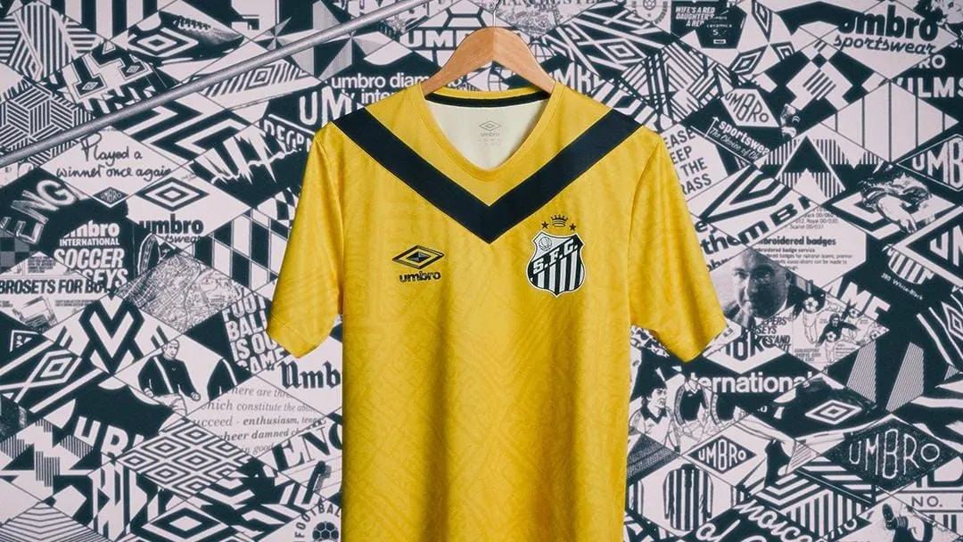Cor da terceira camisa do Santos gera mal-estar entre Teixeira e gest&atilde;o Rueda; veja foto