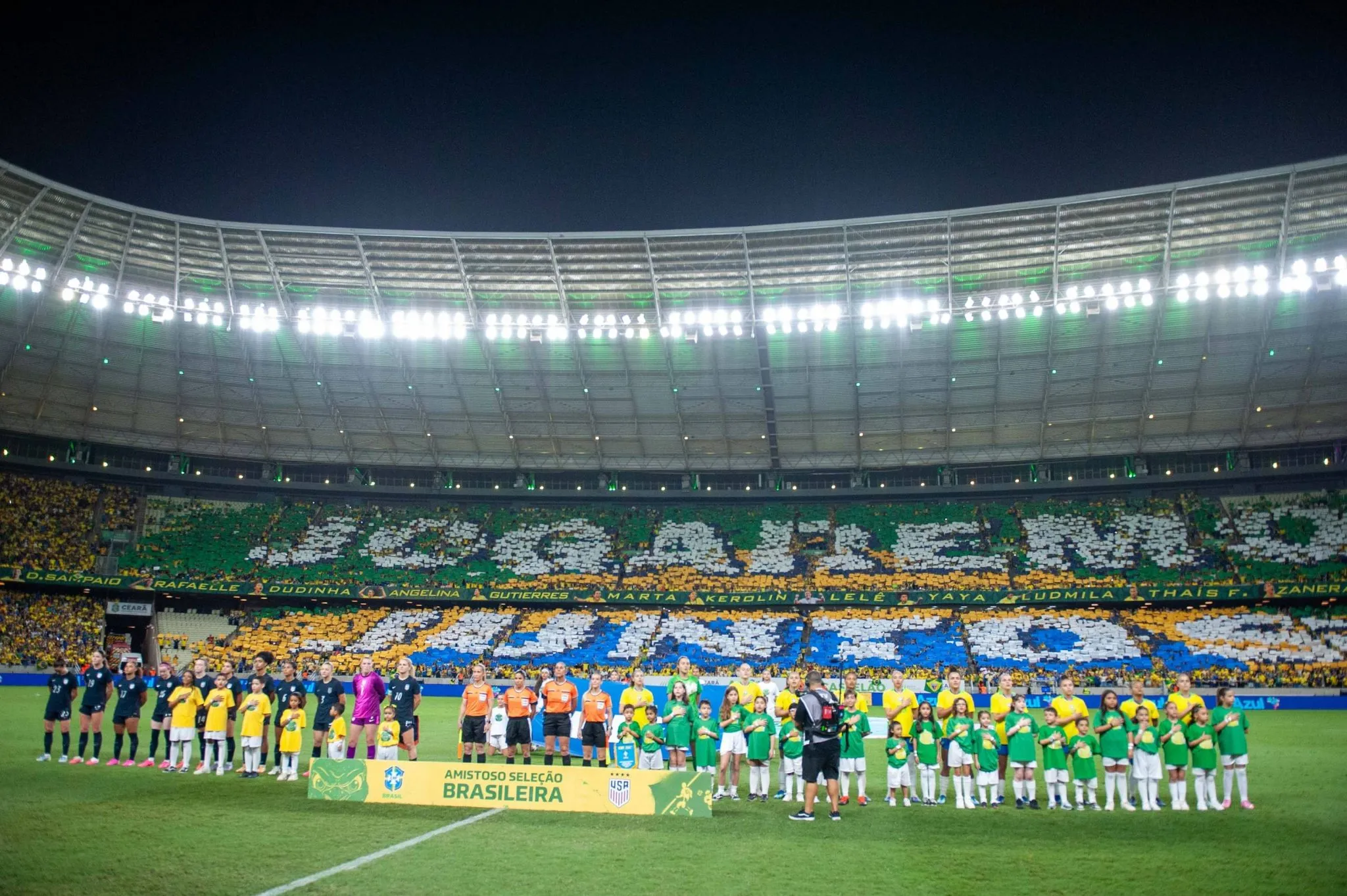 Amistoso entre Brasil e Estados Unidos em Fortaleza, em 2026 (Foto: IMAGO / Onzex Press e Imagens) 