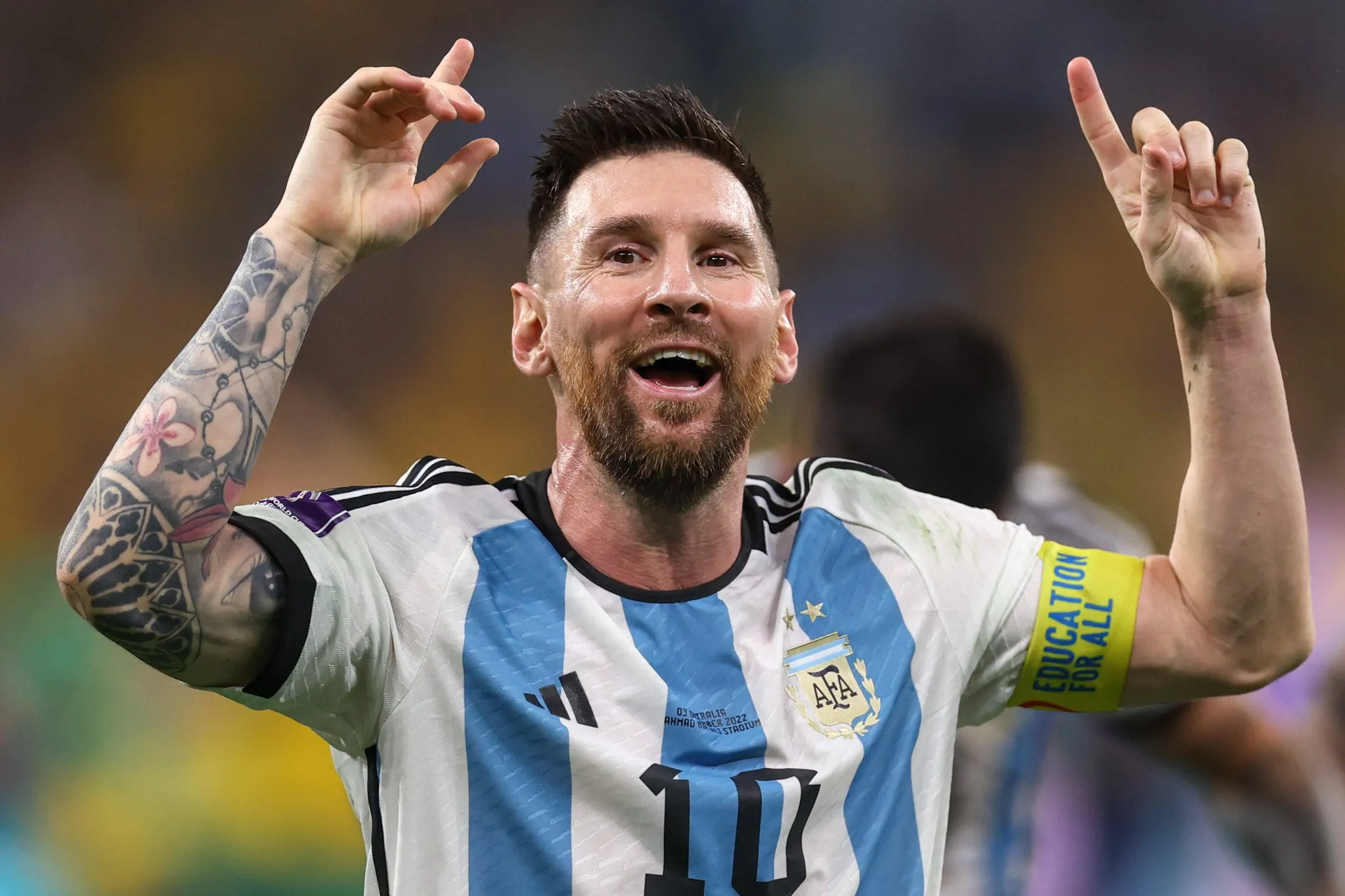 Messi pela Argentina