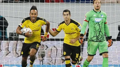 A fase iluminada de Aubameyang: mais um gol e recorde hist&oacute;rico da Bundesliga