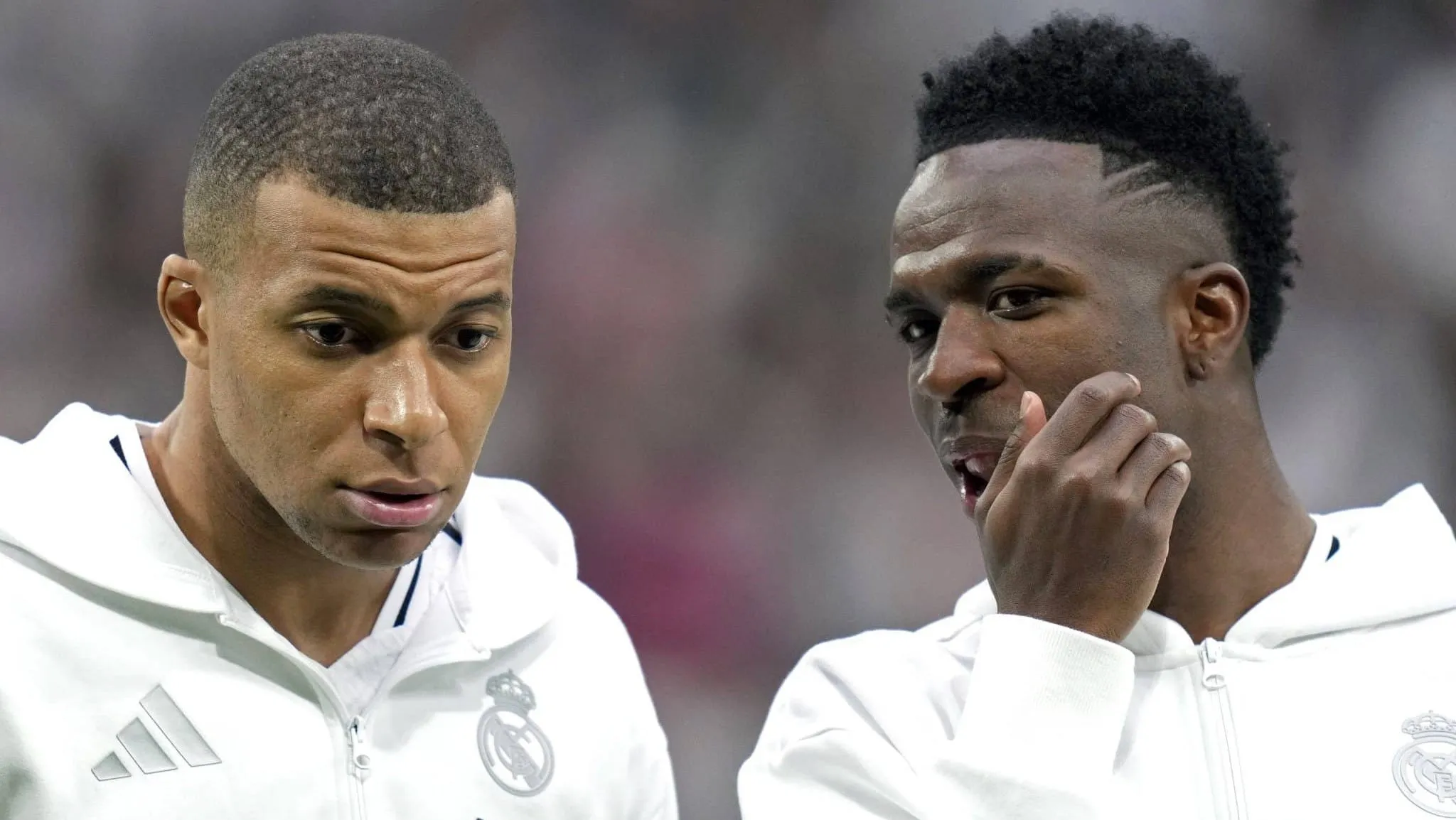 Como o vesti&aacute;rio do Real Madrid reage ao interesse da Ar&aacute;bia Saudita em Vinicius Junior