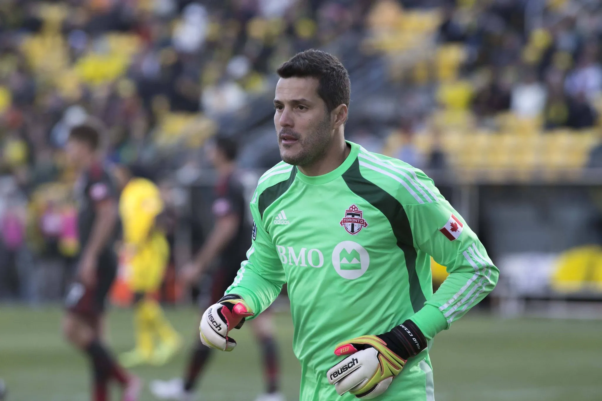 J&uacute;lio Cesar pelo Toronto FC em abril de 2014 (Foto: Imago/Icon Sportswire)