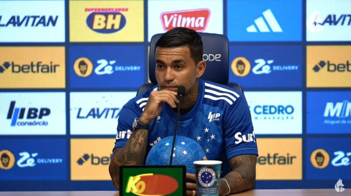Dudu minimiza pol&ecirc;mica e projeta dupla com Gabigol: &lsquo;O Cruzeiro vai incomodar muita gente&rsquo;