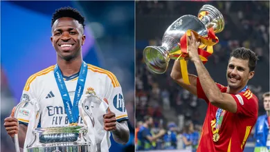 Vinicius Jr ou Rodri? Jogadores do Ajax se dividem ao escolher favorito para a Bola de Ouro