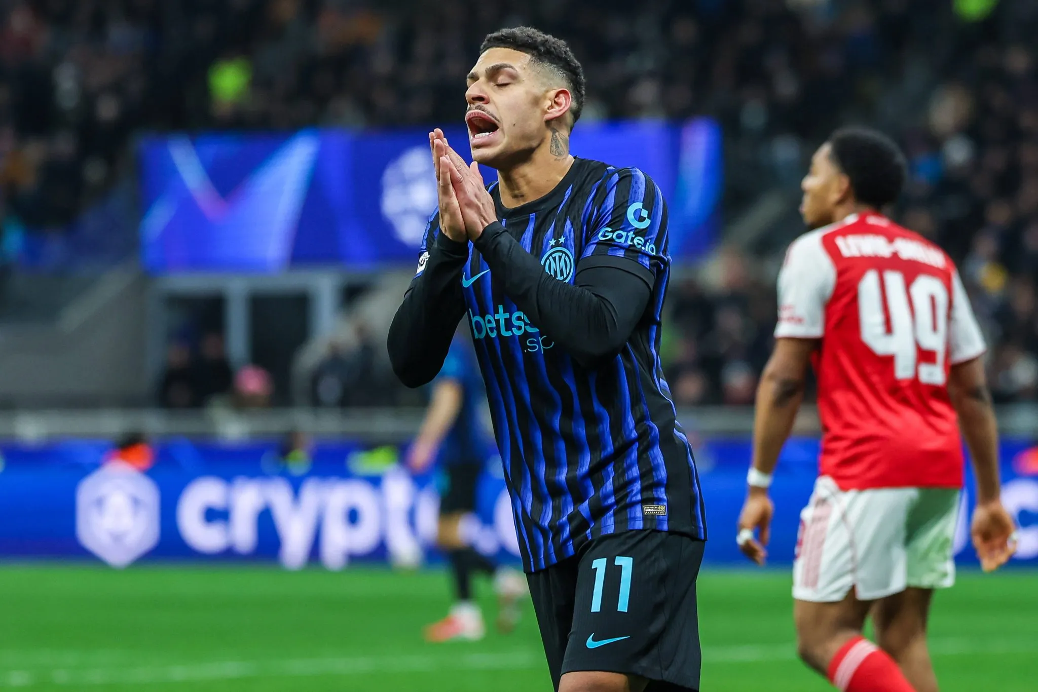 Luis Henrique pela Inter de Mil&atilde;o
