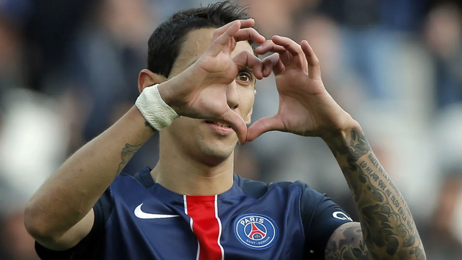 Angel Di Mar&iacute;a, do PSG (Foto: AP)